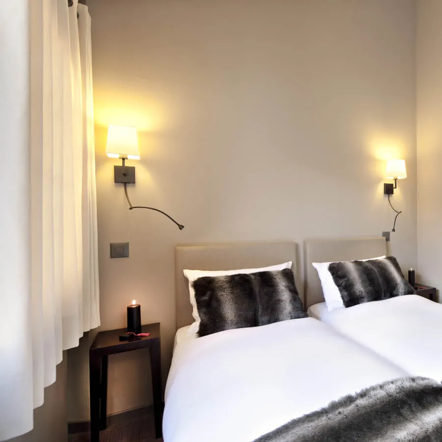 Chalet Suite interior at Hotel Vanessa Verbier, Swiss Alps