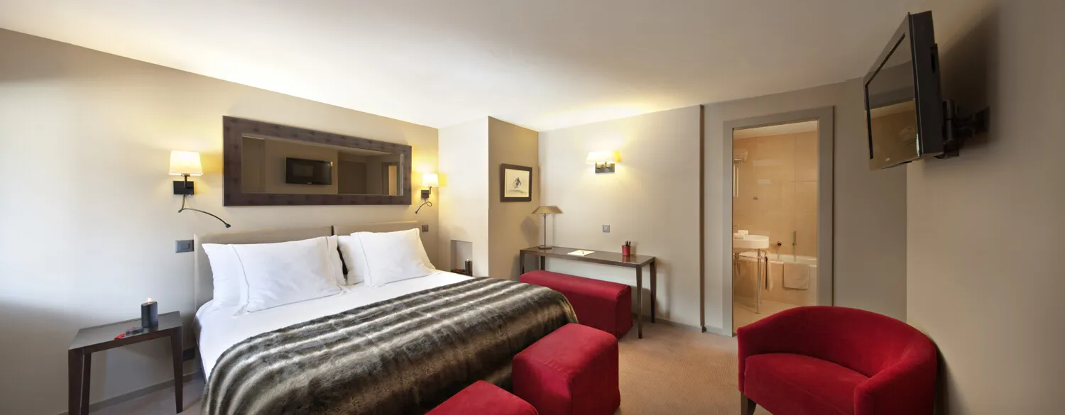 Chalet Suite with alpine decor, 3 bedrooms and balcony, Verbier