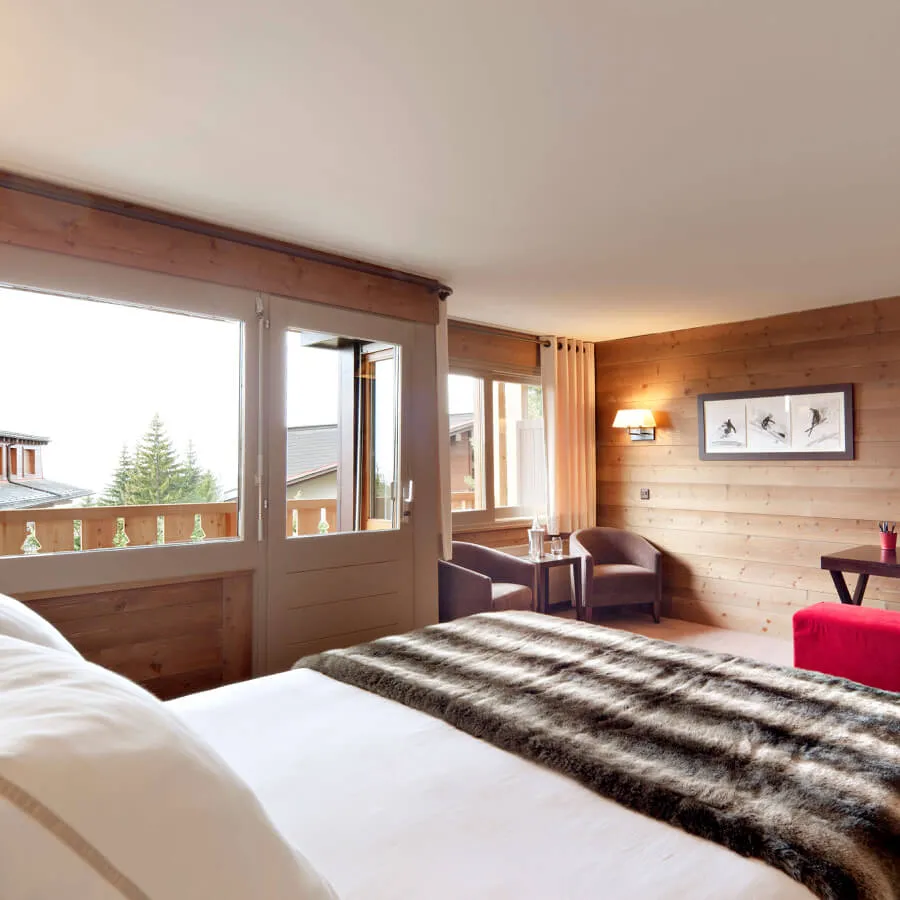 Family Duplex with panoramic mountain views and 2 bedrooms, Verbier