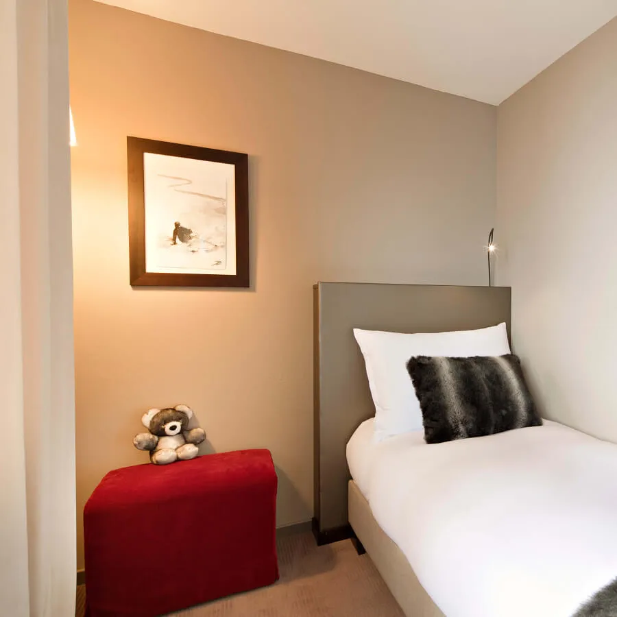 Senior Duplex interior at Hotel Vanessa Verbier, Swiss Alps